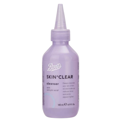 Boots Skin Clear Cleanser with salicylic acid 145ml
