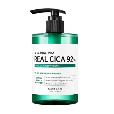 SOME BY MI - AHA, BHA, PHA Real Cica 92% Cool Calming Soothing Gel 300ML
